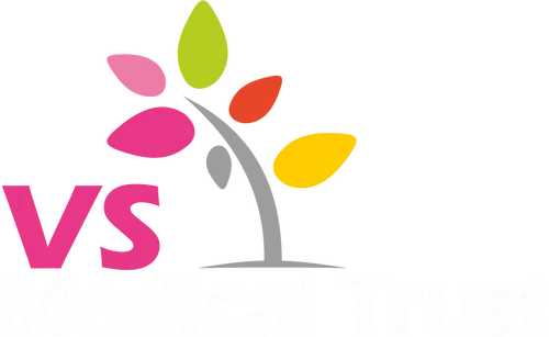 VS Medical Trust Logo (White)