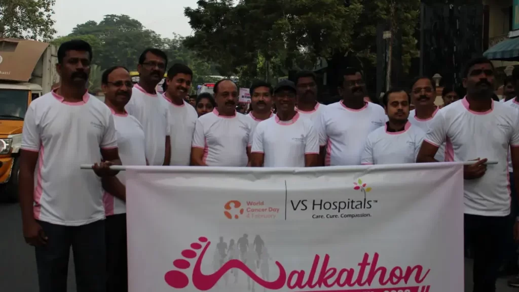 World Cancer Day Walkathon- Awareness Month Activities - vs medical trust