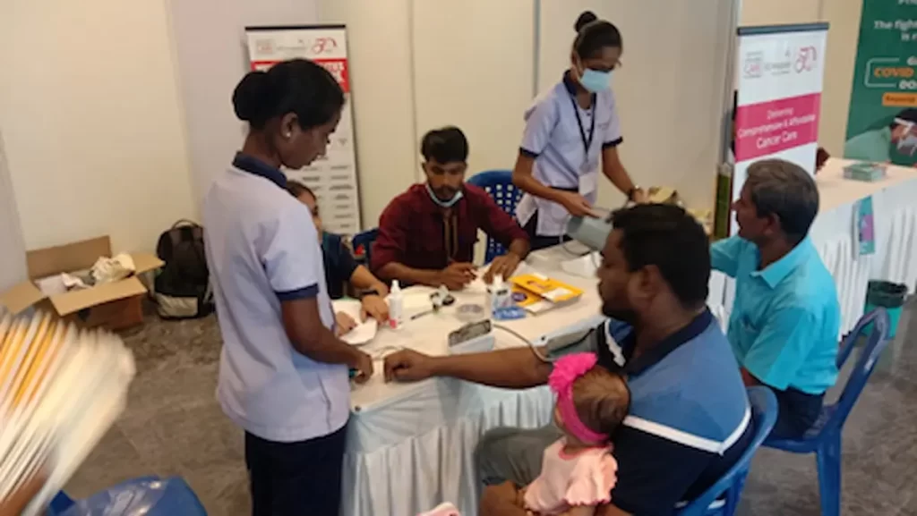 General Health Check Camp for Mahindra & Mahindra Family Members on Founders Day, Mahindra City