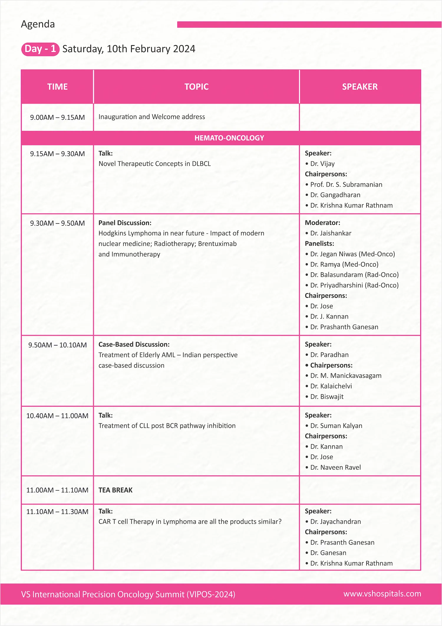 VIPOS - Symposium - Agenda - Page 4