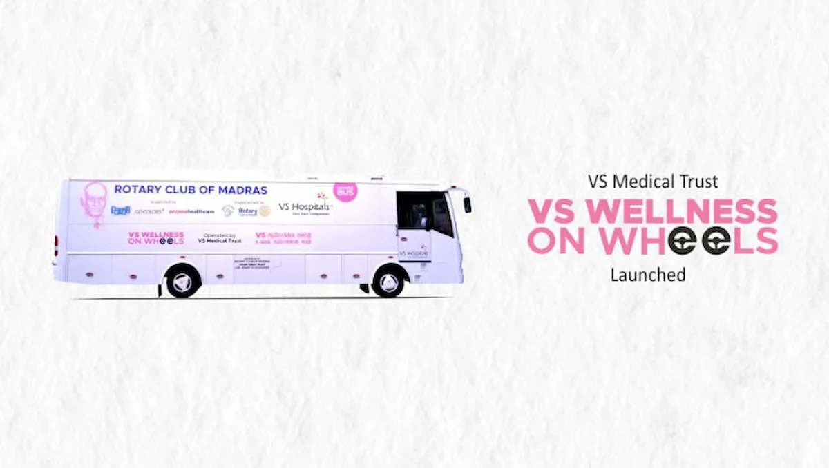 VS Wellness on Wheels Cancer Screening bus